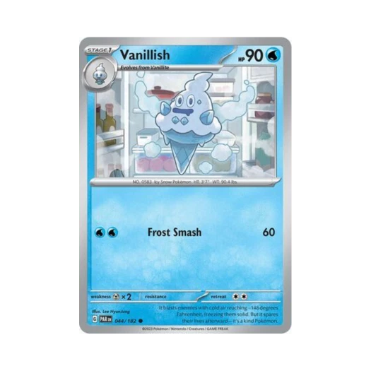 Pokemon TCG Vanillish C Paradox Rift (English Ver.)