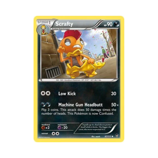 포켓몬 TCG 곤율거니 U 퓨리어스 피스트 (영문판)