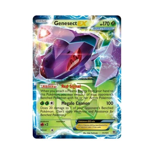 포켓몬 TCG 게노세크트 ex RHE 플라스마 블라스트 (영문판)