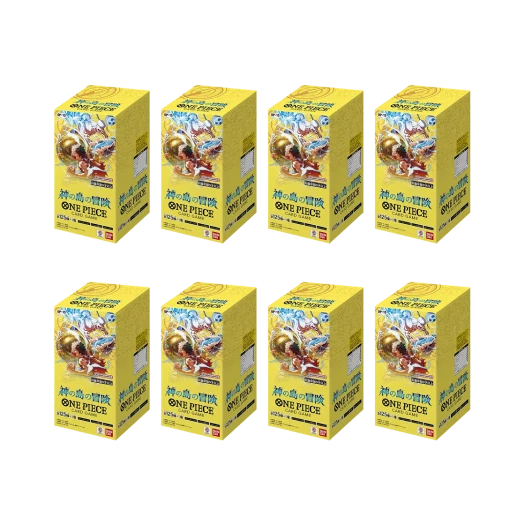 원피스 TCG OP-15 부스터 팩 신의 섬의 모험 8 박스 (192팩/일어판) 카드 이미지