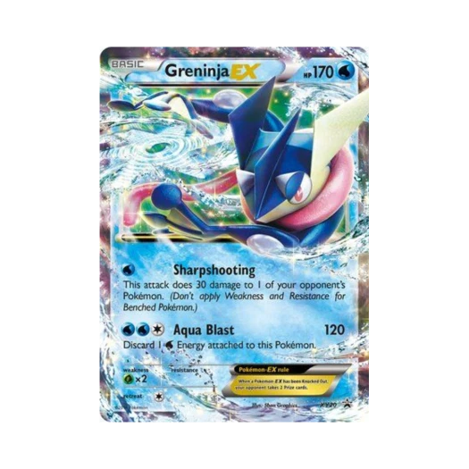 포켓몬 TCG 개굴닌자 EX P XY 프로모 카드 (영문판)