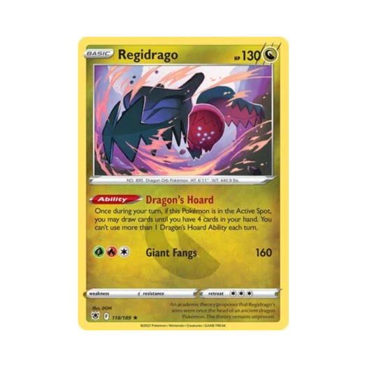 포켓몬 TCG 레지드래고 R 아스트랄 레디안스 (영문판)