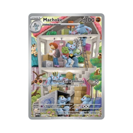 Pokemon TCG Machoke IR Scarlet & Violet 151 (English Ver.)