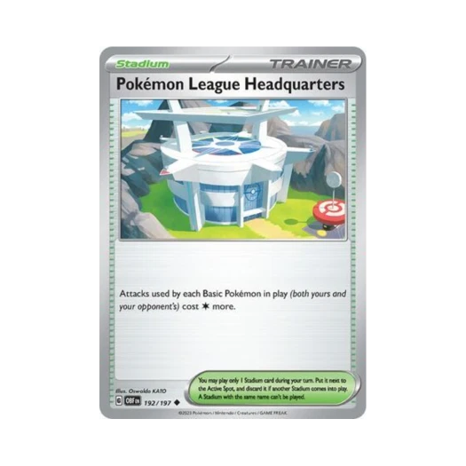 Pokemon TCG Pokemon League Headquarters U Obsidian Flames (English Ver.)