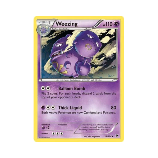 포켓몬 TCG 또도가스 U 페이츠 컬라이드 (영문판)
