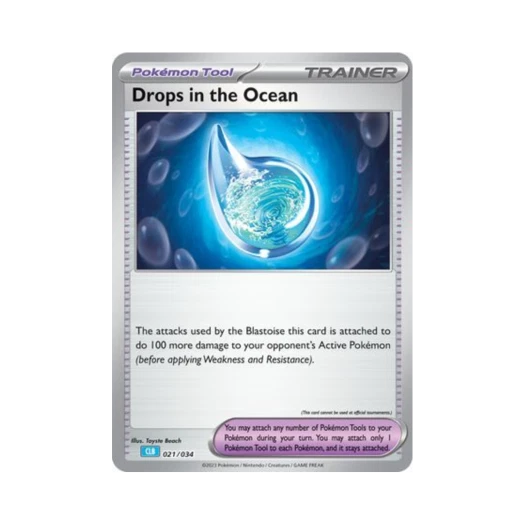 포켓몬 TCG 드롭스 인 더 오션 포켓몬 TCG 클래식 (영문판)