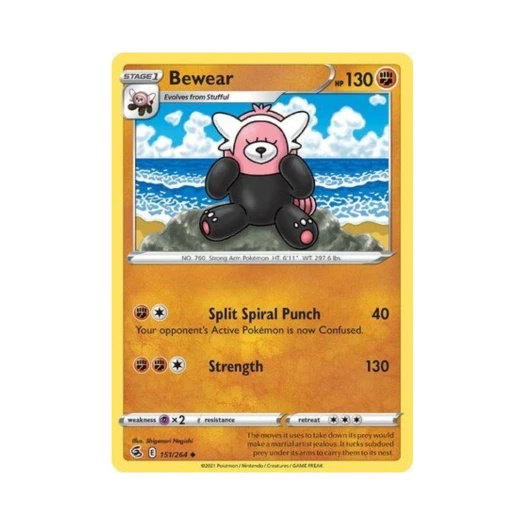 포켓몬 TCG 이븐곰 U 퓨전 스트라이크 (영문판)