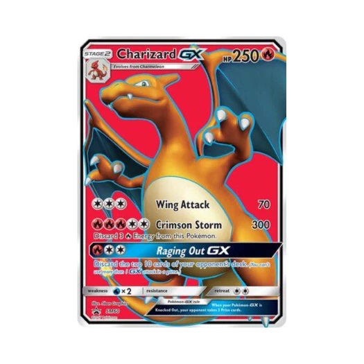 Pokemon TCG Charizard GX Jumbo P Sun & Moon Promos (English Ver.)