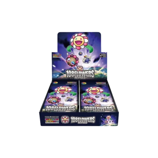 카이카이키키 TCG 무라카미 플라워즈 트레이딩 카드 108 플라워즈 리바이즈드 (영문판) 상품 이미지