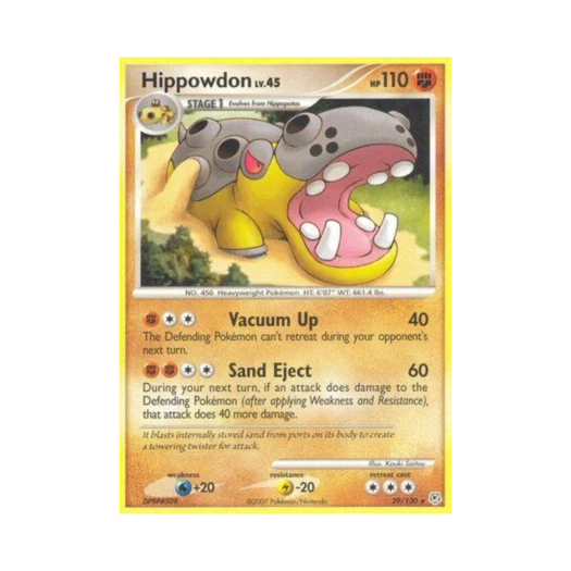 포켓몬 TCG 하마돈 R 다이아몬드 & 펄 (영문판)