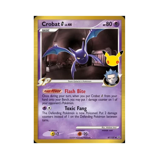 포켓몬 TCG 크로뱃 G U 30주년 기념 클래식 컬렉션 (영문판)