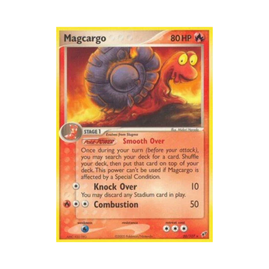 포켓몬 TCG 마그카르고 R EX 테오키스 (영문판)