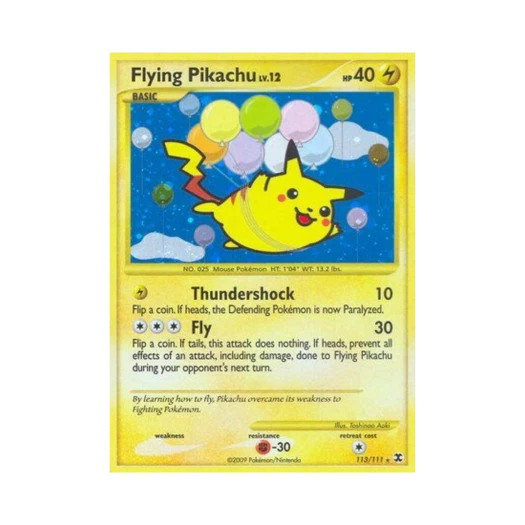 Pokemon TCG Flying Pikachu RS Rising Rivals (English Ver.)