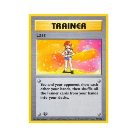Pokemon TCG Lass R Base Set (English Ver.)