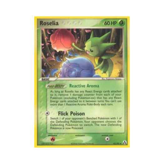 포켓몬 TCG 로젤리아 U EX 레전드 메이커 (영문판)