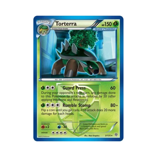 포켓몬 TCG 토대부기 R 플라스마 스톰 (영문판)