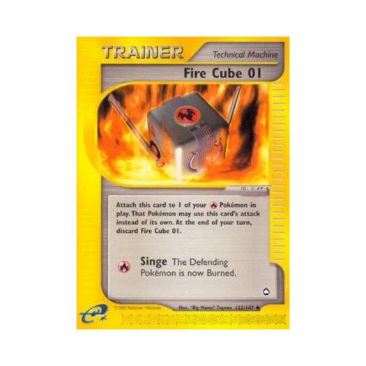 포켓몬 TCG 불꽃 큐브 1 U 아쿠아폴리스 (영문판) 상품 이미지