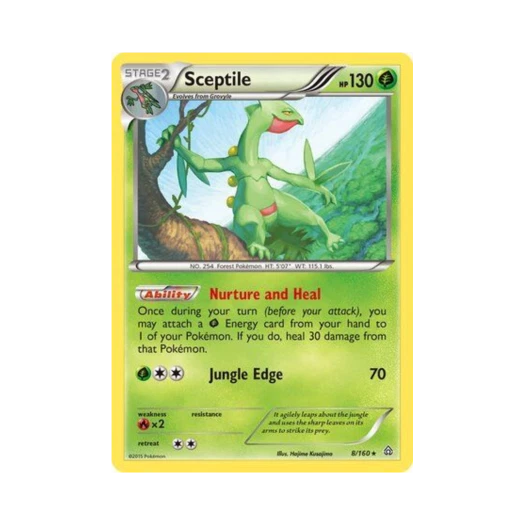 포켓몬 TCG 나무킹 R 프라이멀 크래시 (영문판)