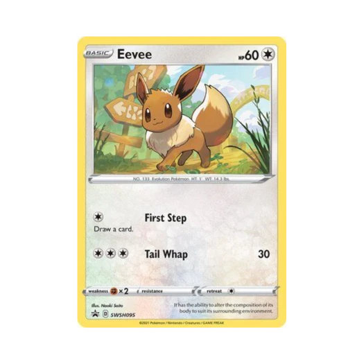 Pokemon TCG Eevee P Sword & Shield Promos (English Ver.)