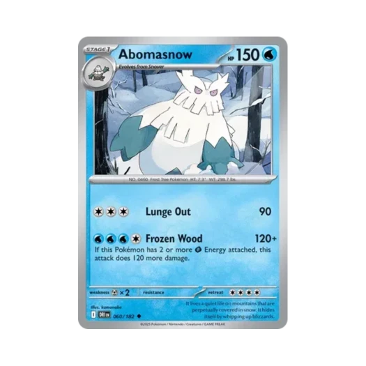포켓몬 TCG 눈설왕 U 데스티니드 라이벌스 (영문판)
