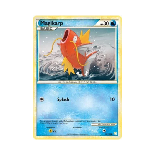포켓몬 TCG 잉어킹 C 하트골드 & 소울실버 (영문판)