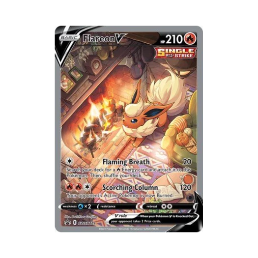 Pokemon TCG Flareon V P Sword & Shield Promos (English Ver.)