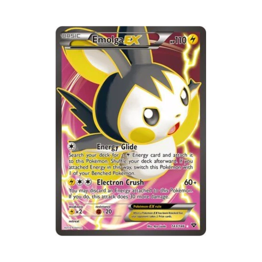 포켓몬 TCG 에몽가 EX RU XY (영문판)