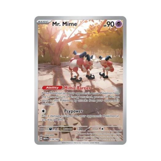 Pokemon TCG Mr. Mime IR Scarlet & Violet 151 (English Ver.)