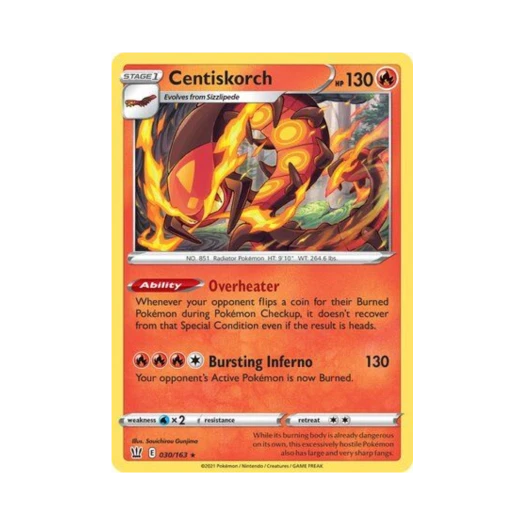 포켓몬 TCG 다태우지네 R 배틀 스타일즈 (영문판)