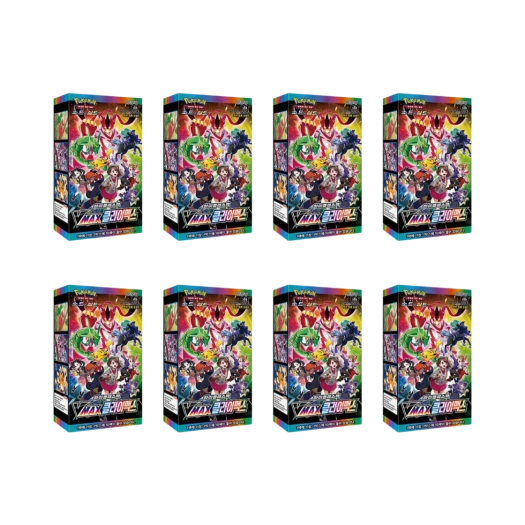 포켓몬 TCG 소드 & 실드 하이클래스팩 브이맥스 클라이맥스 8박스 (총 80팩/한글판) 카드 이미지