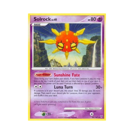 Pokemon TCG Solrock R Supreme Victors (English Ver.)