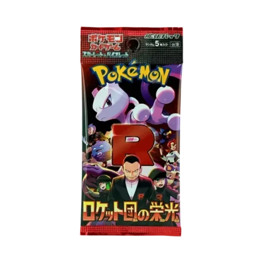 포켓몬 TCG 스칼렛&바이올렛 확장팩 로켓단의 영광 팩 (5장/일어판) 카드 이미지