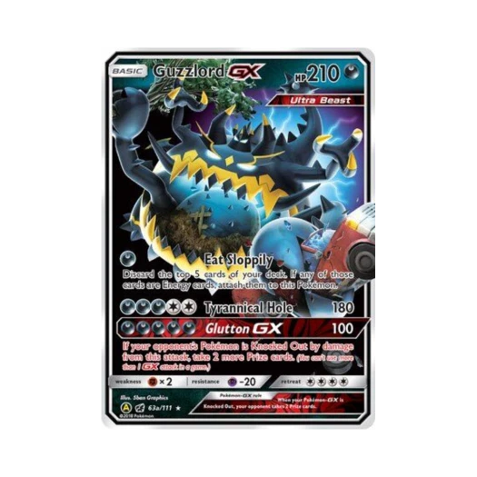 Pokemon TCG Guzzlord GX RHG Yellow A Alternate (English Ver.)