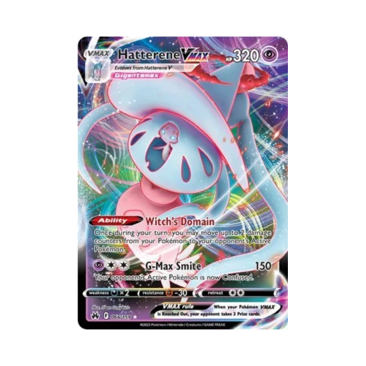 포켓몬 TCG 브리무음 VMAX R 크라운 제니스 (영문판)