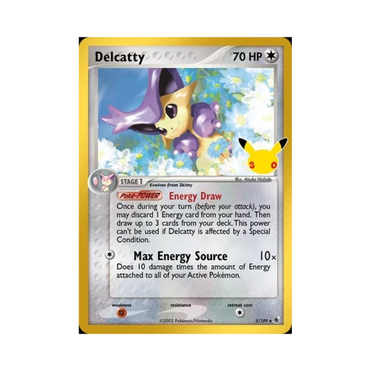 포켓몬 TCG 델케티 RH 30주년 기념 클래식 컬렉션 (영문판)