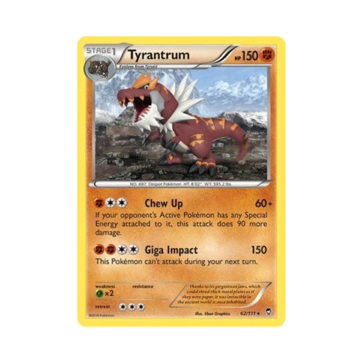 포켓몬 TCG 견고라스 R 퓨리어스 피스트 (영문판)