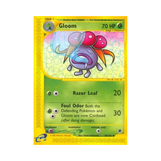 Pokemon TCG Gloom U Expedition Base Set (English Ver.)