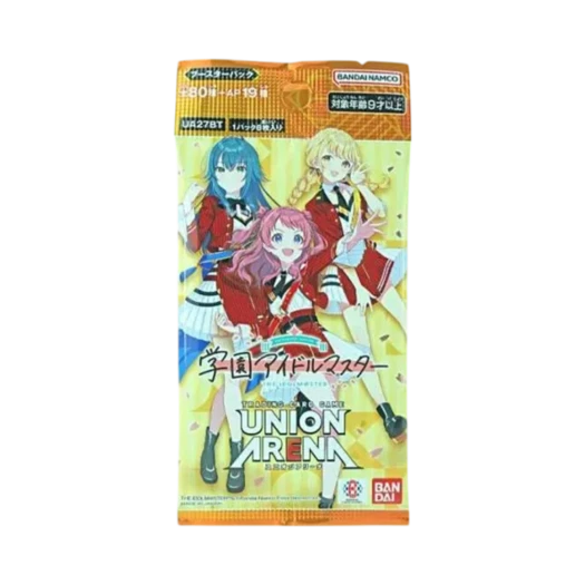 유니온 아레나 TCG 부스터 팩 학원 아이돌마스터 팩 (8장/일어판) 상품 이미지