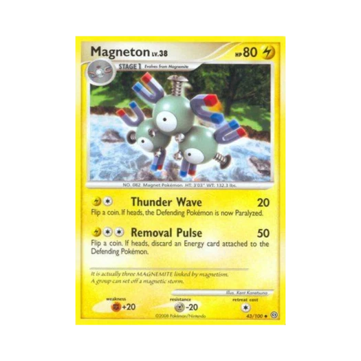 Pokemon TCG Magneton U Stormfront (English Ver.)