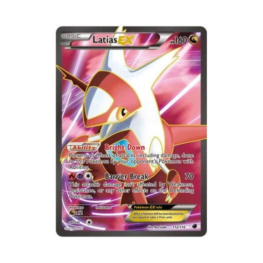 포켓몬 TCG 라티아스 ex RU 플라스마 프리즈 (영문판)