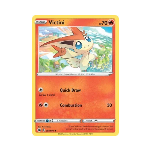 Pokemon TCG Victini U Champion's Path (English Ver.)