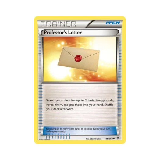 포켓몬 TCG 박사의편지 U 브레이크스루 (영문판)