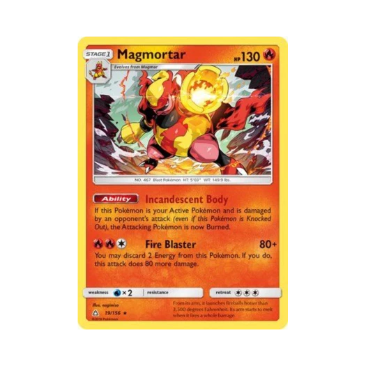 Pokemon TCG Magmortar RH Ultra Prism (English Ver.)