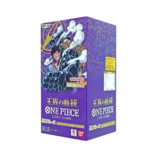 원피스 TCG OP-10 부스터 팩 왕족의 혈통 박스 (24팩/일어판) 상품 이미지