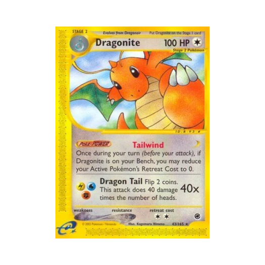 Pokemon TCG Dragonite R Expedition Base Set (English Ver.)