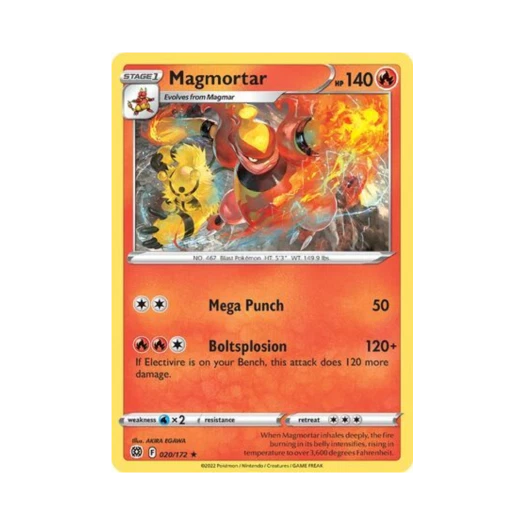 포켓몬 TCG 마그마번 R 브릴리언트 스타즈 (영문판)