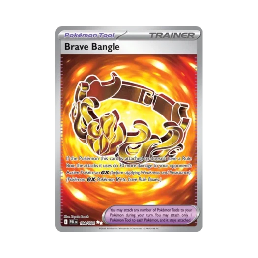 포켓몬 TCG 브레이브 뱅글 RR 피치 블랙 (영문판) 카드 이미지