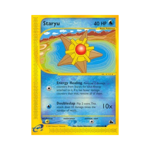 Pokemon TCG Staryu C Skyridge (English Ver.)