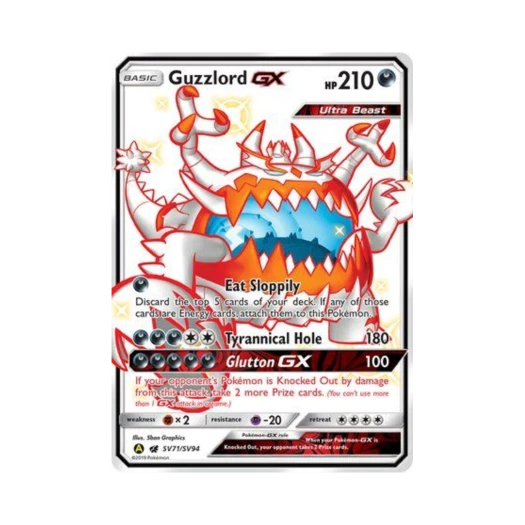 Pokemon TCG Guzzlord GX RSG Hidden Fates (English Ver.)