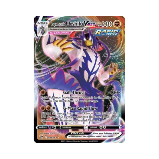 Pokemon TCG Rapid Strike Urshifu VMAX HRV Battle Styles (English Ver.)
